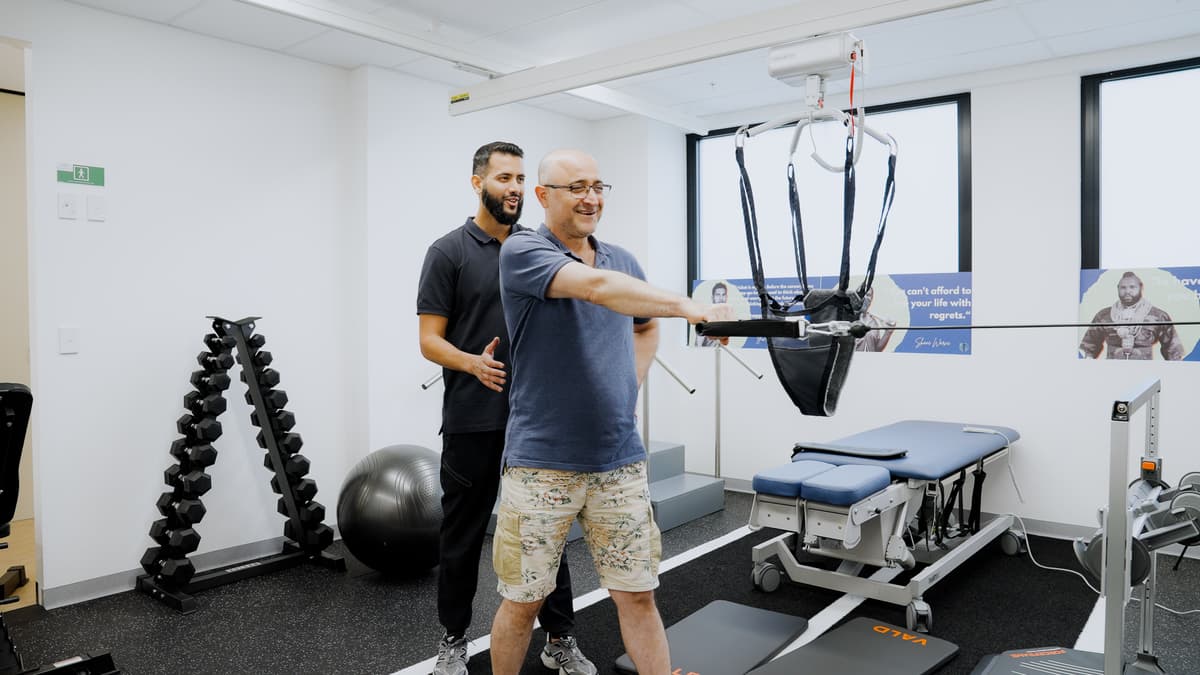 Exercise physiology session at Nepean Advanced Rehab