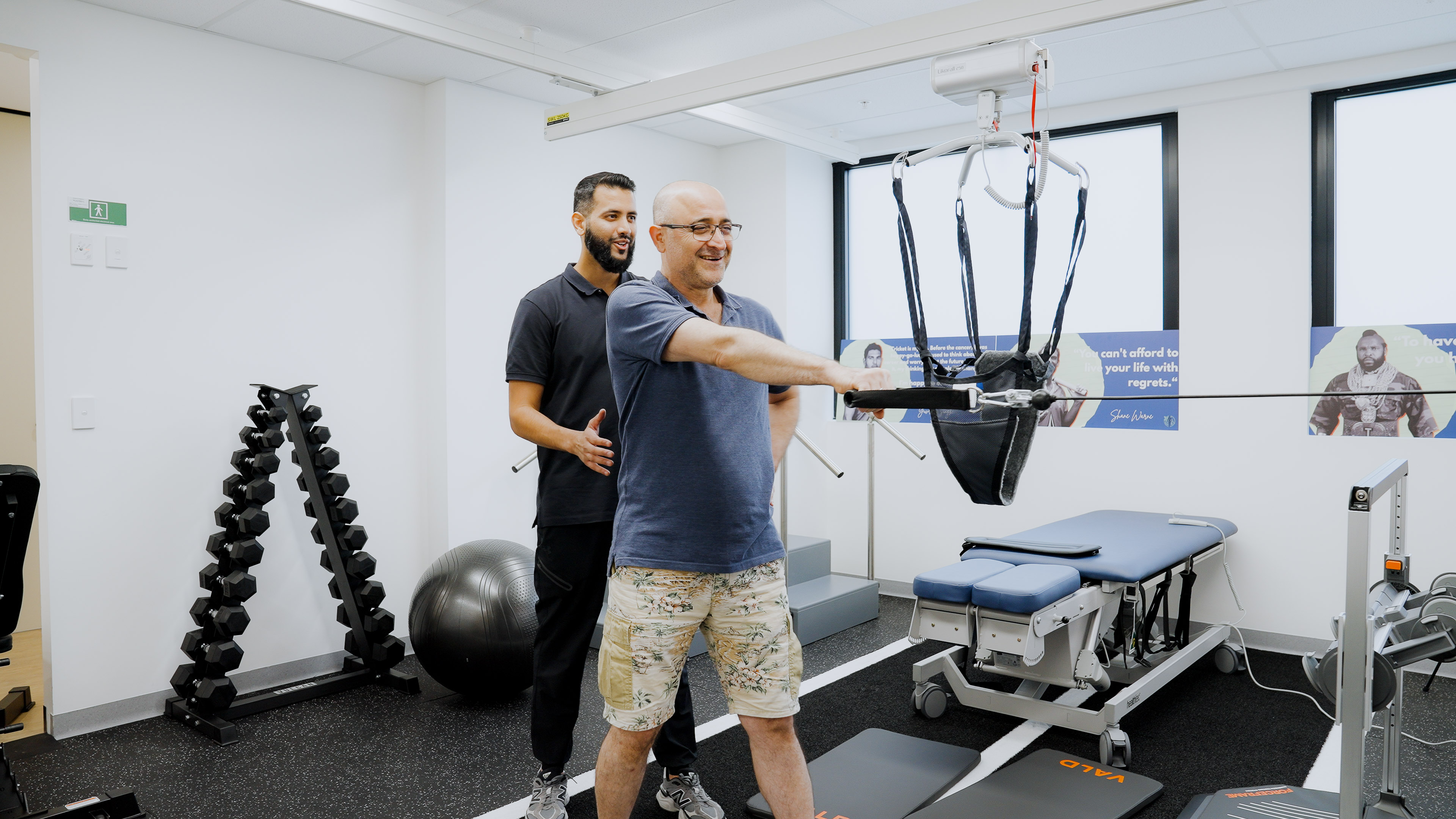Exercise physiology session at Nepean Advanced Rehab