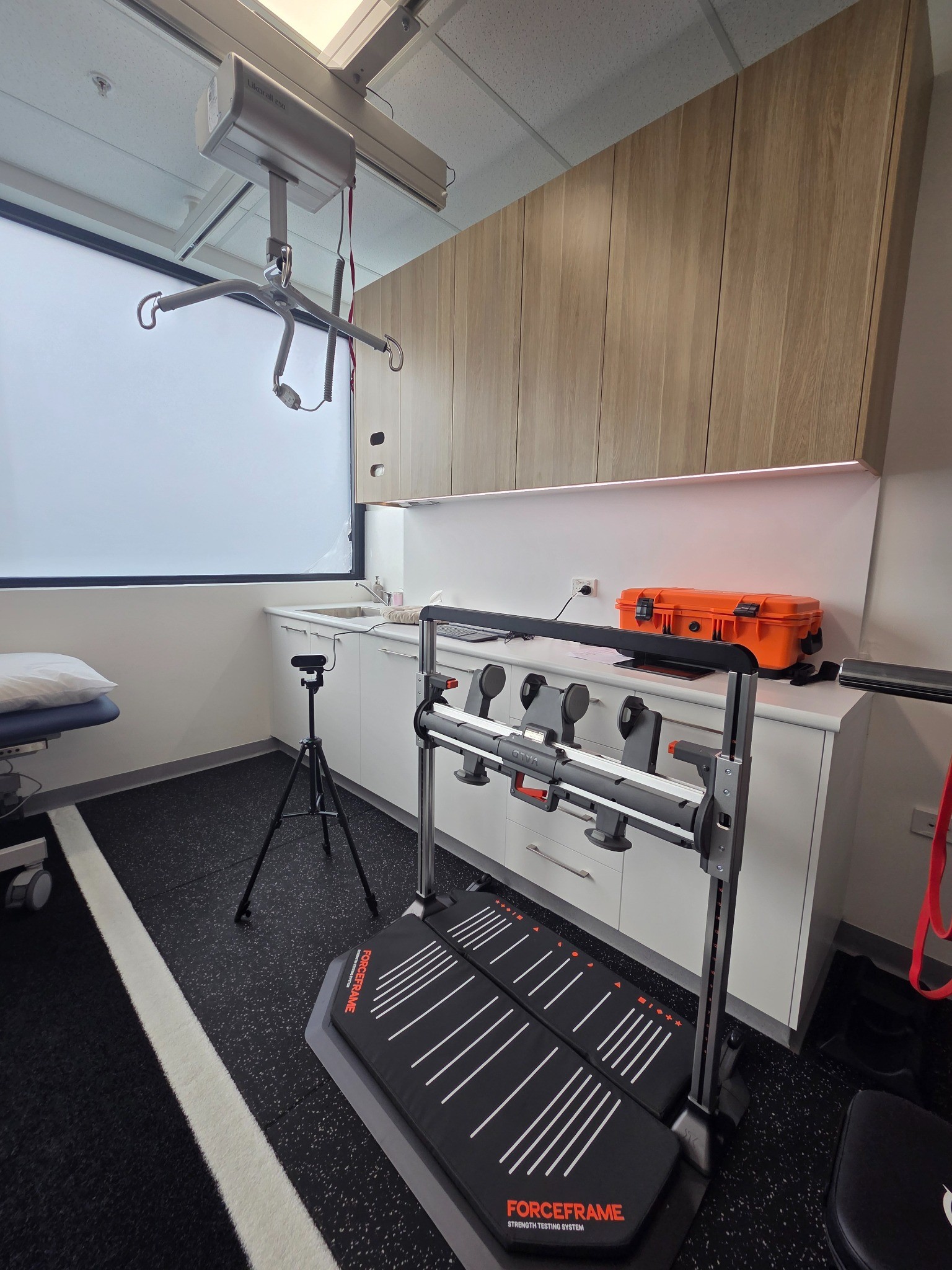 ForceFrame strength testing system at Nepean Advanced Rehab
