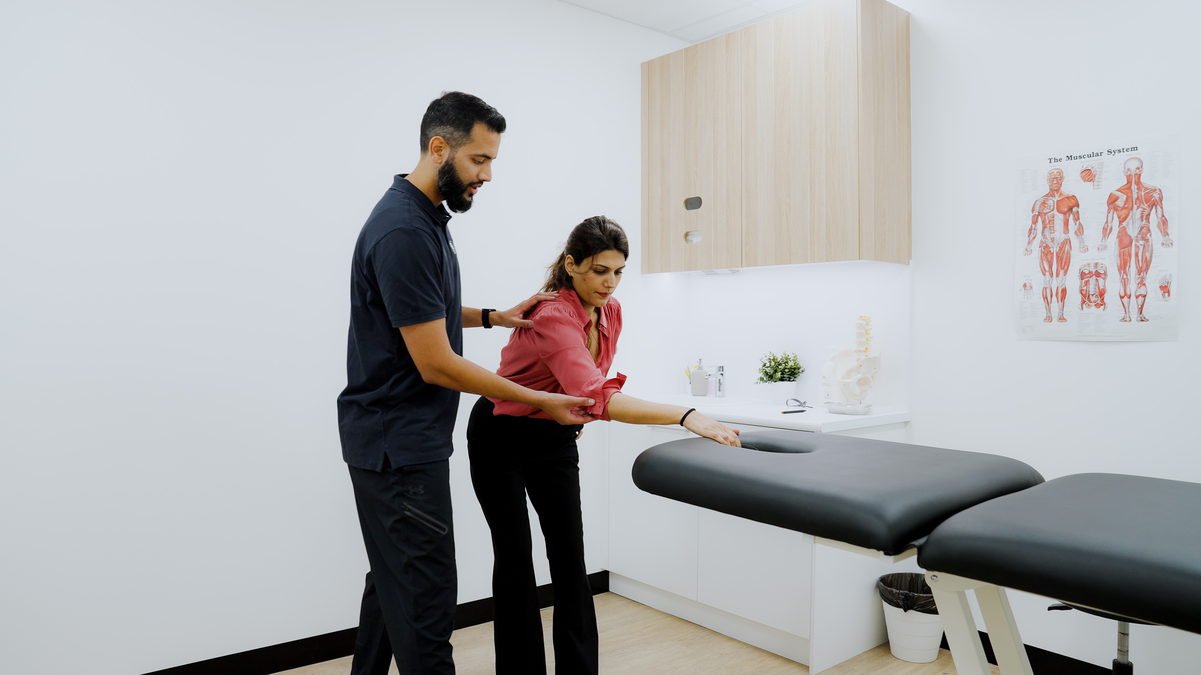 Manual therapy session with physiotherapist at Nepean Advanced Rehab