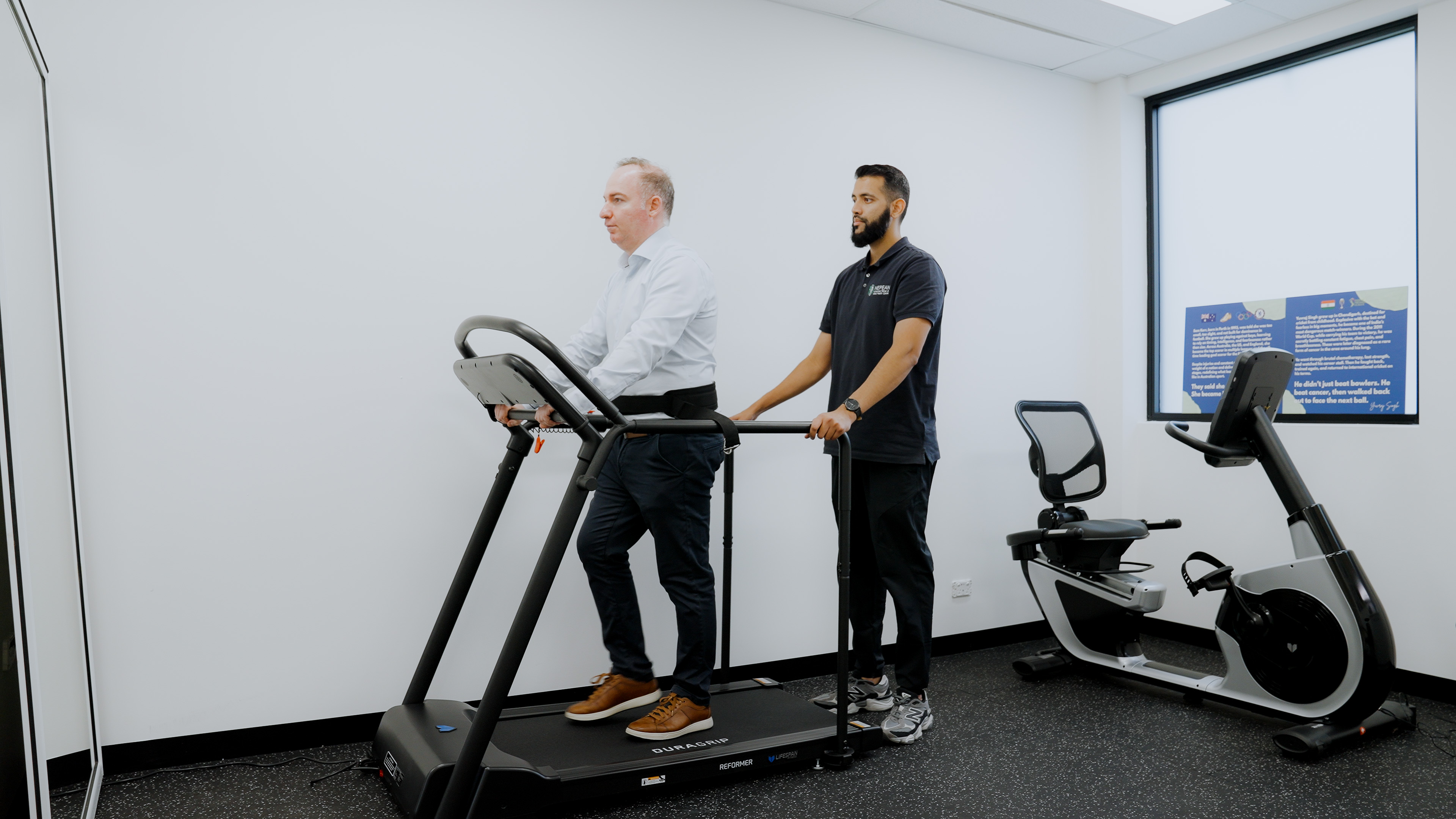Mobility pathway training at Nepean Advanced Rehab gym